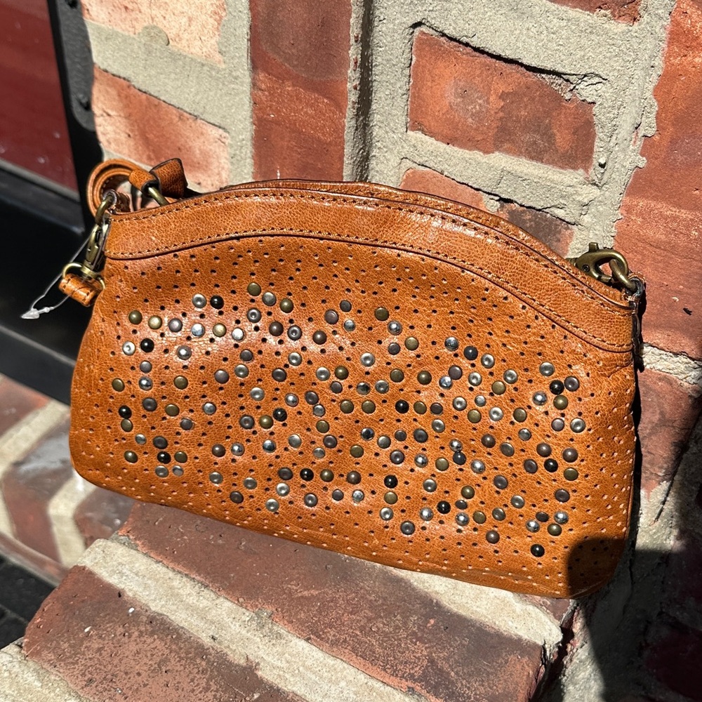 Frye Deborah Studded Crossbody Bag - whiskey (brown)